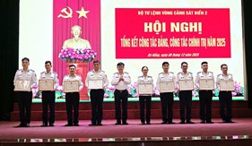 Bộ Tư lệnh Vùng Cảnh sát biển 2 triển khai chặt chẽ, hiệu quả các mặt công tác đảng, công tác chính trị trong năm 2025
