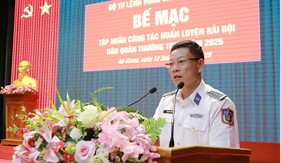 Tập huấn nâng cao trình độ huấn luyện Hải đội dân quân thường trực năm 2025