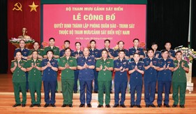 Dấu mốc quan trọng của ngành Quân báo - Trinh sát Cảnh sát biển