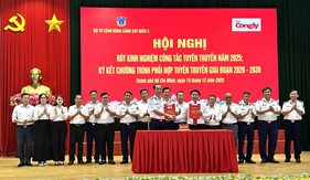 Bộ Tư lệnh Vùng Cảnh sát biển 3 và Báo Công lý ký kết phối hợp tuyên truyền giai đoạn 2026 - 2030