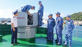 Phong trào nghiên cứu khoa học, phát huy sáng kiến, cải tiến kỹ thuật của ngành Tàu Cảnh sát biển