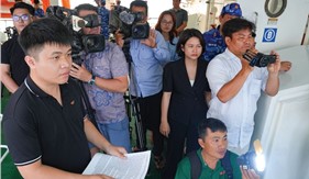 Những nét mới, sáng tạo trong công tác phối hợp tuyên truyền báo chí của Lực lượng Cảnh sát biển