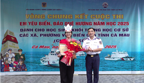 Lan tỏa tình yêu biển, đảo từ Cuộc thi “Em yêu biển, đảo quê hương” tại tỉnh Cà Mau