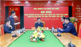 2 cá nhân của Cảnh sát biển Việt Nam tham gia Đại hội Thi đua yêu nước toàn quốc lần thứ XI