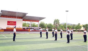 Bộ Tư lệnh Vùng Cảnh sát biển 4 xây dựng đơn vị điểm về huấn luyện điều lệnh, xây dựng chính quy, quản lý kỷ luật