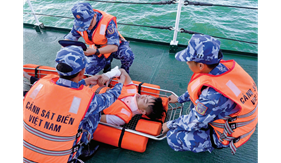 Quân y Cảnh sát biển thực hiện tốt nhiệm vụ chăm sóc, bảo vệ sức khỏe bộ đội và nhân dân