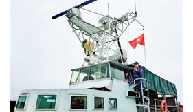 Đại úy TRẦN HỮU TUÂN: Người thuyền trưởng tàu Cảnh sát biển giàu nhiệt huyết, trách nhiệm