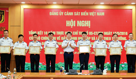 Tiếp tục đẩy mạnh học tập và làm theo tư tưởng, đạo đức, phong cách Hồ Chí Minh trong Lực lượng Cảnh sát biển