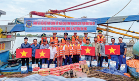 Bộ Tư lệnh Vùng Cảnh sát biển 3 với phong trào thi đua “Quân đội chung sức xây dựng nông thôn mới”