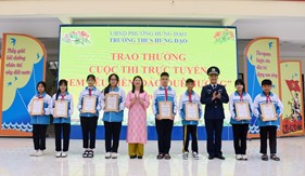 Trao thưởng Cuộc thi trực tuyến “Em yêu biển, đảo quê hương” tại thành phố Hải Phòng