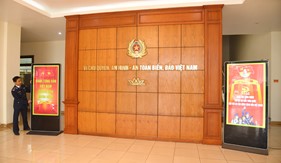 Bộ Tư lệnh Vùng Cảnh sát biển 1 đẩy mạnh tuyên truyền dịp Đại hội XIV của Đảng