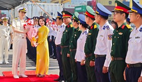 Tàu tuần tra Akitsushima của Lực lượng Bảo vệ bờ biển Nhật Bản thăm thành phố Đà Nẵng