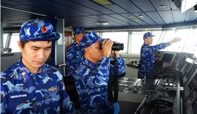 Bộ Tư lệnh Vùng Cảnh sát biển 3 vững vàng nơi đầu sóng, thiết thực chào mừng Đại hội XIV của Đảng