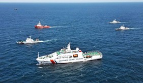 Cảnh sát biển Việt Nam sắt son niềm tin hướng về Đại hội XIV của Đảng