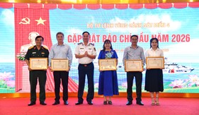 Bộ Tư lệnh Vùng Cảnh sát biển 4 gặp mặt báo chí đầu năm 2026