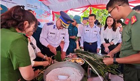 “Tết hải đảo” thắm tình quân dân trên đảo tiền tiêu Lý Sơn