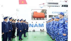 Bộ Tư lệnh Vùng Cảnh sát biển 1 quán triệt, giao nhiệm vụ cho các tàu lên đường trực Tết Nguyên đán