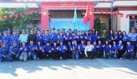 Tuổi trẻ Bộ Tư lệnh Vùng Cảnh sát biển 2 hưởng ứng Tháng Thanh niên năm 2026