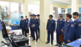 Kiểm tra công tác chuẩn bị ra quân huấn luyện tại Đoàn Đặc nhiệm PCTP ma túy số 1 và Đoàn Trinh sát số 1