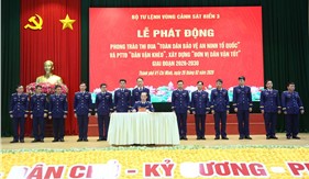 Cảnh sát biển Việt Nam phát động Phong trào thi đua “Toàn dân bảo vệ an ninh Tổ quốc”