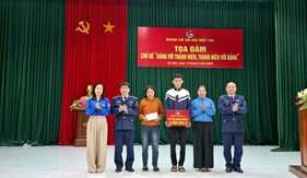 Hải đội 102 tổ chức tọa đàm “Đảng với thanh niên - Thanh niên với Đảng”