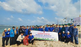 Tuổi trẻ Bộ Tư lệnh Vùng Cảnh sát biển 2 sôi nổi các hoạt động trong Tháng Thanh niên