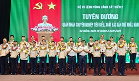Bộ Tư lệnh Vùng Cảnh sát biển 2: Tôn vinh những Quân nhân chuyên nghiệp tiêu biểu, xuất sắc