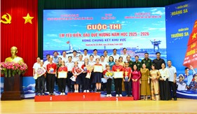 Bộ Tư lệnh Vùng Cảnh sát biển 3 tổ chức thành công vòng chung kết khu vực Cuộc thi “Em yêu biển, đảo quê hương”