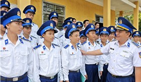 Bộ Tư lệnh Vùng Cảnh sát biển 2 kiểm tra huấn luyện chiến sĩ mới năm 2026