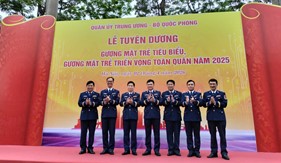 Đại tướng Phan Văn Giang dự Lễ tuyên dương Gương mặt trẻ tiêu biểu toàn quân năm 2025