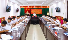 Đảng ủy Vùng Cảnh sát biển 3 sơ kết thực hiện Kết luận số 21-KL/TW