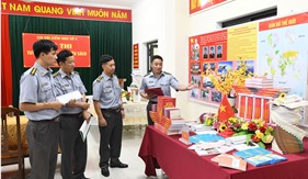 Lan tỏa giá trị sách và văn hóa đọc ở Chi đội Kiểm ngư số 3
