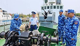 Bộ Tư lệnh Vùng Cảnh sát biển 2 đánh giá trình độ kỹ năng nghề của đội ngũ nhân viên chuyên môn kỹ thuật