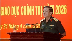 Khai mạc Hội nghị Tập huấn công tác giáo dục chính trị năm 2026 cấp toàn quân