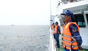 Kết thúc tốt đẹp chuyến tuần tra liên hợp Cảnh sát biển Việt Nam - Trung Quốc lần thứ nhất năm 2026