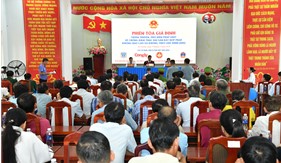 Bộ Tư lệnh Vùng Cảnh sát biển 4 tuyên truyền chống IUU bằng hình thức “Phiên tòa giả định”