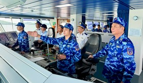 Tăng cường thế trận quốc phòng - an ninh, góp phần quản lý, bảo vệ chủ quyền, phát triển bền vững vùng biển đảo Tây Nam Tổ quốc