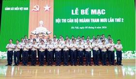 Bế mạc Hội thi cán bộ ngành Tham mưu Cảnh sát biển Việt Nam lần thứ hai