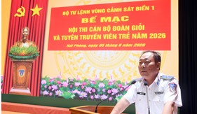 Không ngừng nâng cao chất lượng công tác Đoàn và phong trào Thanh niên trong toàn Bộ Tư lệnh Vùng Cảnh sát biển 1