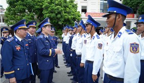 Khai giảng Đào tạo nhân viên chuyên môn kỹ thuật, nghiệp vụ sơ cấp Cảnh sát biển khóa XI