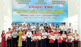 Sôi nổi Cuộc thi "Em yêu biển, đảo quê hương" trên quê hương Trạng trình Nguyễn Bỉnh Khiêm