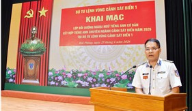 Nâng cao năng lực ngoại ngữ cho cán bộ, nhân viên Cảnh sát biển Việt Nam