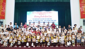 Hải đoàn 11 hưởng ứng Tháng hành động vì trẻ em và Ngày Gia đình Việt Nam 
