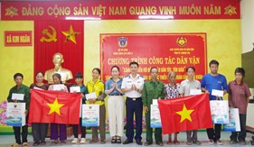 Bộ Tư lệnh Vùng Cảnh sát biển 2 tăng cường công tác dân vận trên địa bàn Quảng Trị