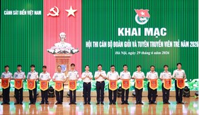 Khai mạc Hội thi cán bộ Đoàn giỏi và Tuyên truyền viên trẻ năm 2026