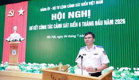 Cảnh sát biển Việt Nam quyết tâm hoàn thành mọi nhiệm vụ năm 2026
