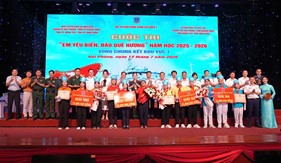 Tổ chức thành công vòng Chung kết khu vực 1 Cuộc thi “Em yêu biển, đảo quê hương” tại thành phố Hải Phòng