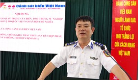 Bộ Tư lệnh Vùng Cảnh sát biển 3 tổ chức tuyên truyền tại xã Bình Lợi, thành phố Hồ Chí Minh