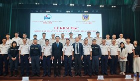 Đoàn chuyên gia JICA Nhật Bản tập huấn nghiệp vụ tại Bộ Tư lệnh Vùng Cảnh sát biển 2