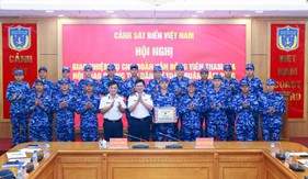 Tư lệnh Cảnh sát biển Việt Nam giao nhiệm vụ cho đoàn vận động viên tham gia Hội thao phòng thủ dân sự toàn quân năm 2026
